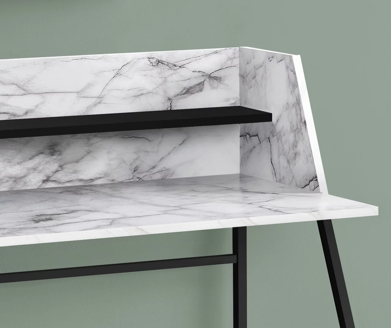 Monarch Office Desk with Hutch Monarch Office Desk With Hutch -Home Furniture Store 810535775 4