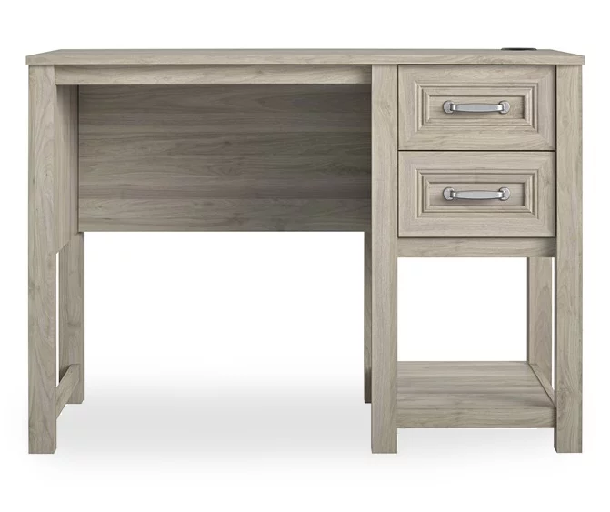 Sierra Ridge Levi Light Walnut Pedestal Desk Sierra Ridge Levi Light Walnut Pedestal Desk -Home Furniture Store 810538117 5