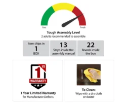 Flaxton Graphite Gray Electric Corner Fireplace Console -Home Furniture Store 810538183 6