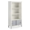 Monarch Hill Poppy Gray & White Bookcase -Home Furniture Store 810538207 4
