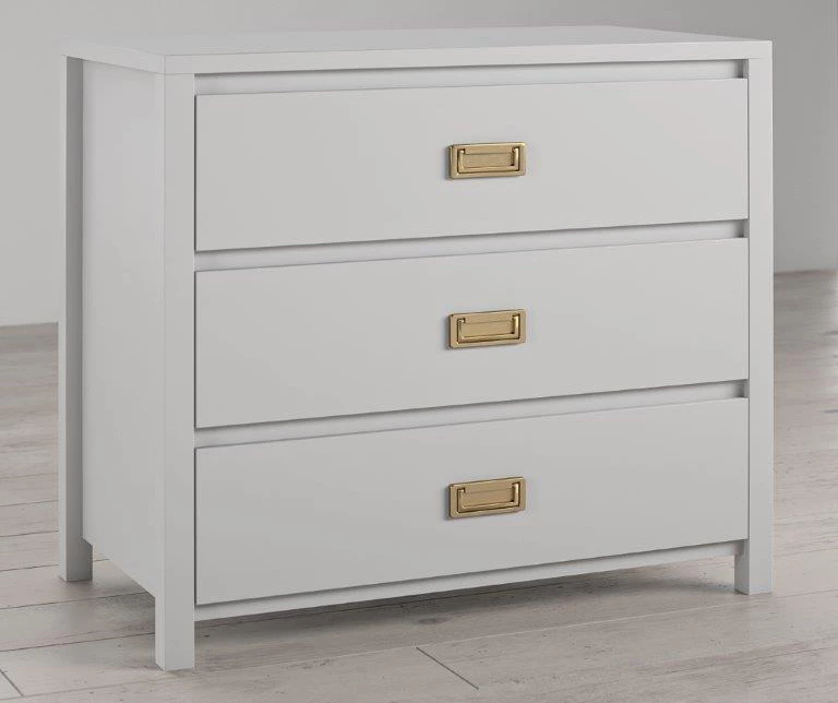 Monarch Hill Haven Dove Gray 3-Drawer Dresser Monarch Hill Haven Dove Gray 3-Drawer Dresser -Home Furniture Store 810538227 1