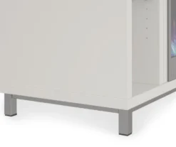 48" Intrepid White Electric Fireplace Console -Home Furniture Store 810538247 4