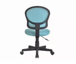 Teal Mesh Office Chair -Home Furniture Store 810538337 5 1