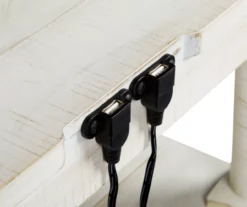 Dannerville Antique White 3-Tier Accent Table With USB Charging -Home Furniture Store 810542271 7