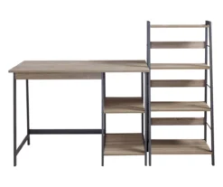 Soho 2-Piece Home Office Desk & Bookshelf Set -Home Furniture Store 810542285 4