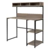 Daylicrew 2-Shelf Home Office Desk & Hutch -Home Furniture Store 810542286