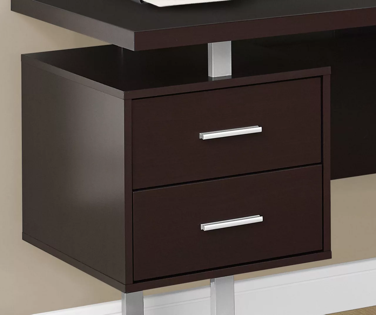 Monarch Metal 3-Drawer L-Shaped Computer Desk Monarch Metal 3-Drawer L-Shaped Computer Desk -Home Furniture Store 810542415 3