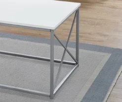 Monarch X Frame 3-Piece Occasional Table Set -Home Furniture Store 810542420 3