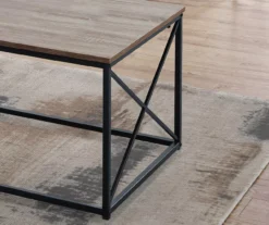 Monarch X Frame 3-Piece Occasional Table Set -Home Furniture Store 810542421 3