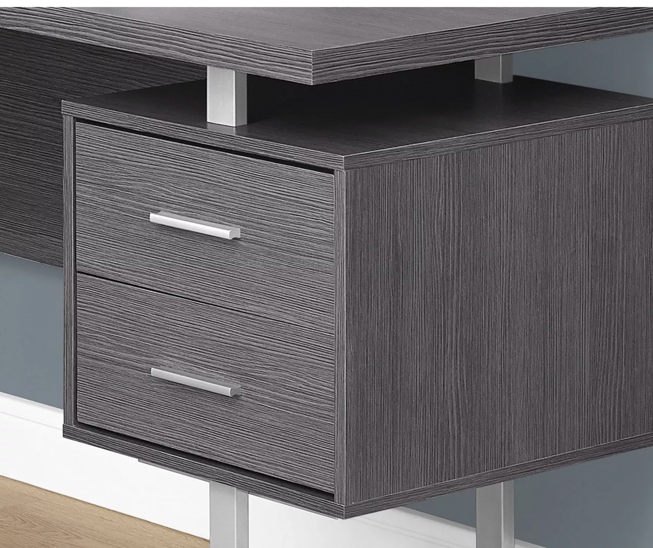 Monarch Metal 3-Drawer L-Shaped Computer Desk Monarch Metal 3-Drawer L-Shaped Computer Desk -Home Furniture Store 810542428 3