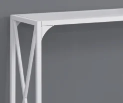 Monarch Metal X-Shaped Console Table -Home Furniture Store 810542458 3