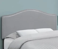 Monarch Faux Leather Button Tufted Headboard -Home Furniture Store 810542516 1