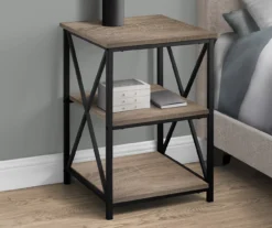 Monarch 3-Tier Accent Table -Home Furniture Store 810542547 2