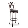 Dakota Brown Metal Faux Leather Upholstered Bar Stool 1 Dakota Brown Metal Faux Leather Upholstered Bar Stool -Home Furniture Store 810543040 1
