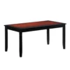 Shirley Black Cherry Transitional Wood Coffee Table 2 Shirley Black Cherry Transitional Wood Coffee Table -Home Furniture Store 810543142 1