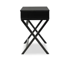 Kari Black Lift-Top Campaign Desk 4 Kari Black Lift-Top Campaign Desk -Home Furniture Store 810543173 4