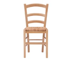Bordeaux Natural Handwoven Ladder Back Side Chairs, 2-Pack -Home Furniture Store 810543191 A0 3