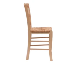 Bordeaux Natural Handwoven Ladder Back Side Chairs, 2-Pack -Home Furniture Store 810543191 A2 4