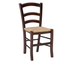 Bordeaux Walnut Handwoven Ladder Back Side Chairs, 2-Pack 8 Bordeaux Walnut Handwoven Ladder Back Side Chairs, 2-Pack -Home Furniture Store 810543200 A0 2