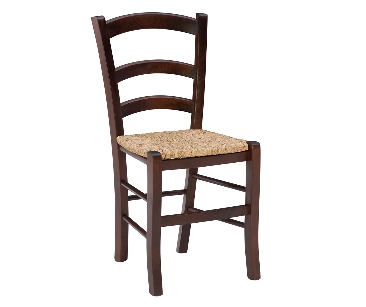 Bordeaux Walnut Handwoven Ladder Back Side Chairs, 2-Pack Bordeaux Walnut Handwoven Ladder Back Side Chairs, 2-Pack -Home Furniture Store 810543200 A0 2