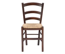 Bordeaux Walnut Handwoven Ladder Back Side Chairs, 2-Pack 11 Bordeaux Walnut Handwoven Ladder Back Side Chairs, 2-Pack -Home Furniture Store 810543200 A0 3