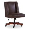 Austin Dark Walnut Upholstered Office Chair -Home Furniture Store 810543233 A0 1