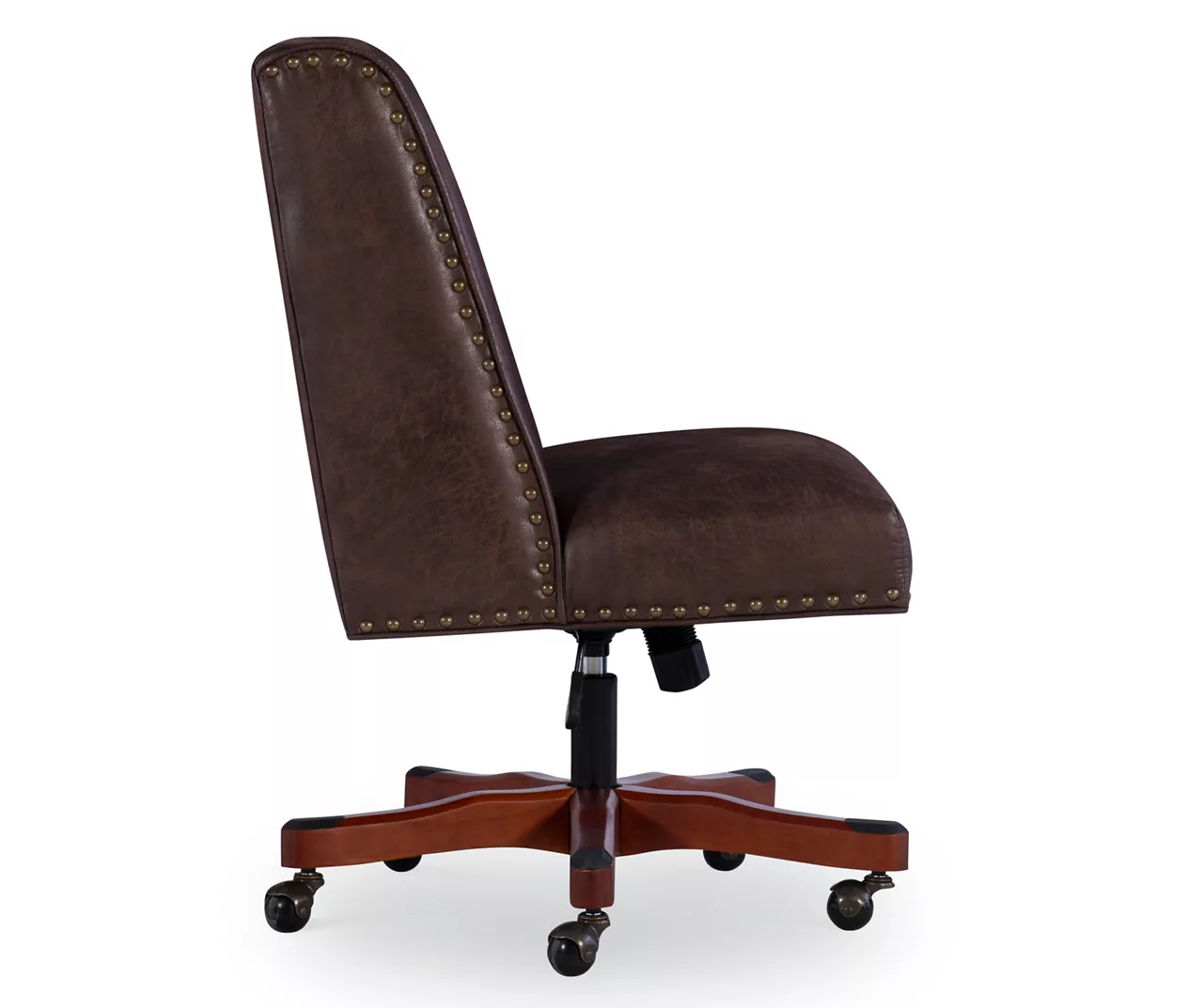 Austin Dark Walnut Upholstered Office Chair Austin Dark Walnut Upholstered Office Chair -Home Furniture Store 810543233 A1 3