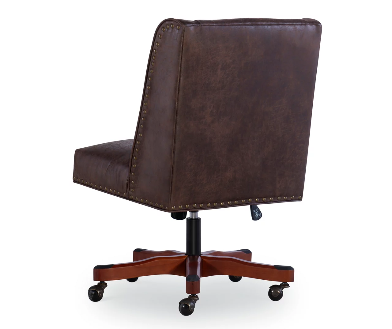 Austin Dark Walnut Upholstered Office Chair Austin Dark Walnut Upholstered Office Chair -Home Furniture Store 810543233 A2 4