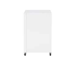 Kari White 2-Drawer Rolling Filing Cabinet 5 Kari White 2-Drawer Rolling Filing Cabinet -Home Furniture Store 810543247 4