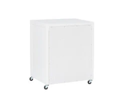 Kari White 2-Drawer Rolling Filing Cabinet 6 Kari White 2-Drawer Rolling Filing Cabinet -Home Furniture Store 810543247 5