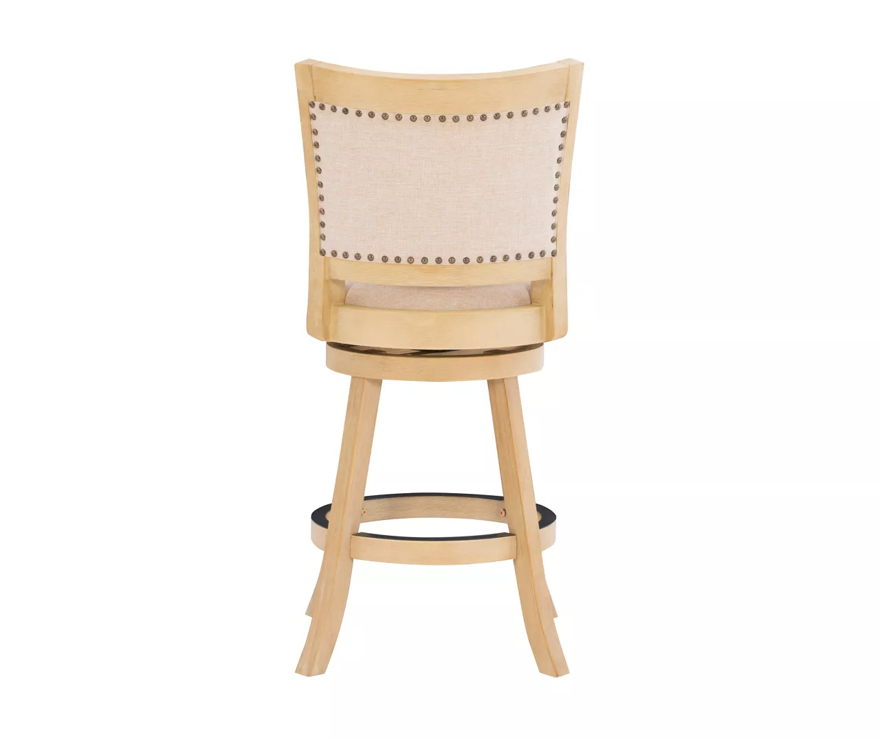 Graham Light Gray Padded Swivel Counter Stool Graham Light Gray Padded Swivel Counter Stool -Home Furniture Store 810543337 A0 5