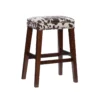 Baldwin Brown Cow Print Nailhead Bar Stool 1 Baldwin Brown Cow Print Nailhead Bar Stool -Home Furniture Store 810543359 1