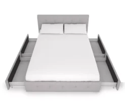 Atwater Living DHP Ryder Linen Upholstered Bed With Storage 18 Atwater Living DHP Ryder Linen Upholstered Bed With Storage -Home Furniture Store 810543649 3