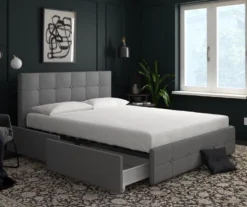 Atwater Living DHP Ryder Linen Upholstered Bed With Storage 17 Atwater Living DHP Ryder Linen Upholstered Bed With Storage -Home Furniture Store 810543649 6