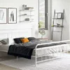 Brooklyn White Iron Full Bed -Home Furniture Store 810543698 1