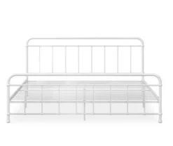Brooklyn White Iron Full Bed 5 Brooklyn White Iron Full Bed -Home Furniture Store 810543698 4
