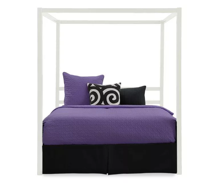 DHP Cara Metal Canopy Bed DHP Cara Metal Canopy Bed -Home Furniture Store 810543728 1