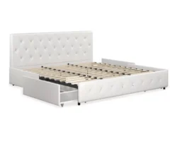 DHP Dana Faux Leather Upholstered Bed With Storage 21 DHP Dana Faux Leather Upholstered Bed With Storage -Home Furniture Store 810543732 2