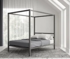 DHP Cara Metal Canopy Bed 6 DHP Cara Metal Canopy Bed -Home Furniture Store 810543750 6