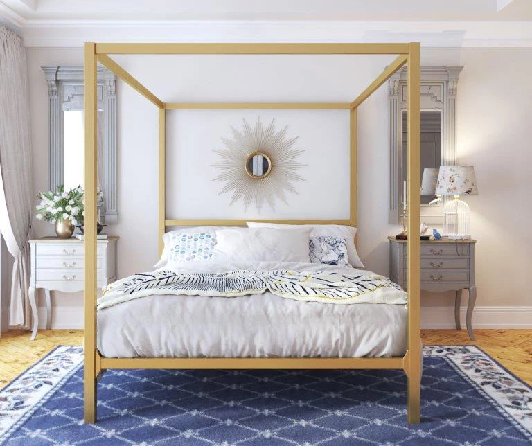 DHP Cara Metal Canopy Bed DHP Cara Metal Canopy Bed -Home Furniture Store 810543768 5