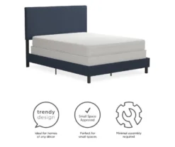 Atwater Living DHP Jazmine Linen Upholstered Queen Bed -Home Furniture Store 810543815 1