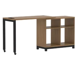 Seven Hills Acorn Metal & Melamine 4-Cube Pivot Desk With USB Charging -Home Furniture Store 810561090 3