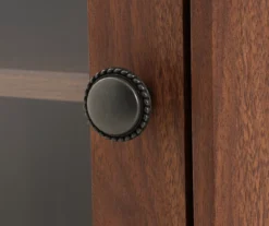 48" Brown Corner Electric Fireplace Console -Home Furniture Store 810570725 2