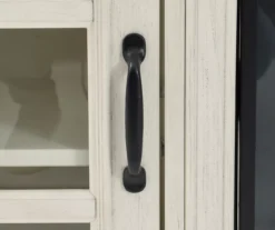 60" White 2-Tone Electric Fireplace Console 6 60" White 2-Tone Electric Fireplace Console -Home Furniture Store 810570730 5