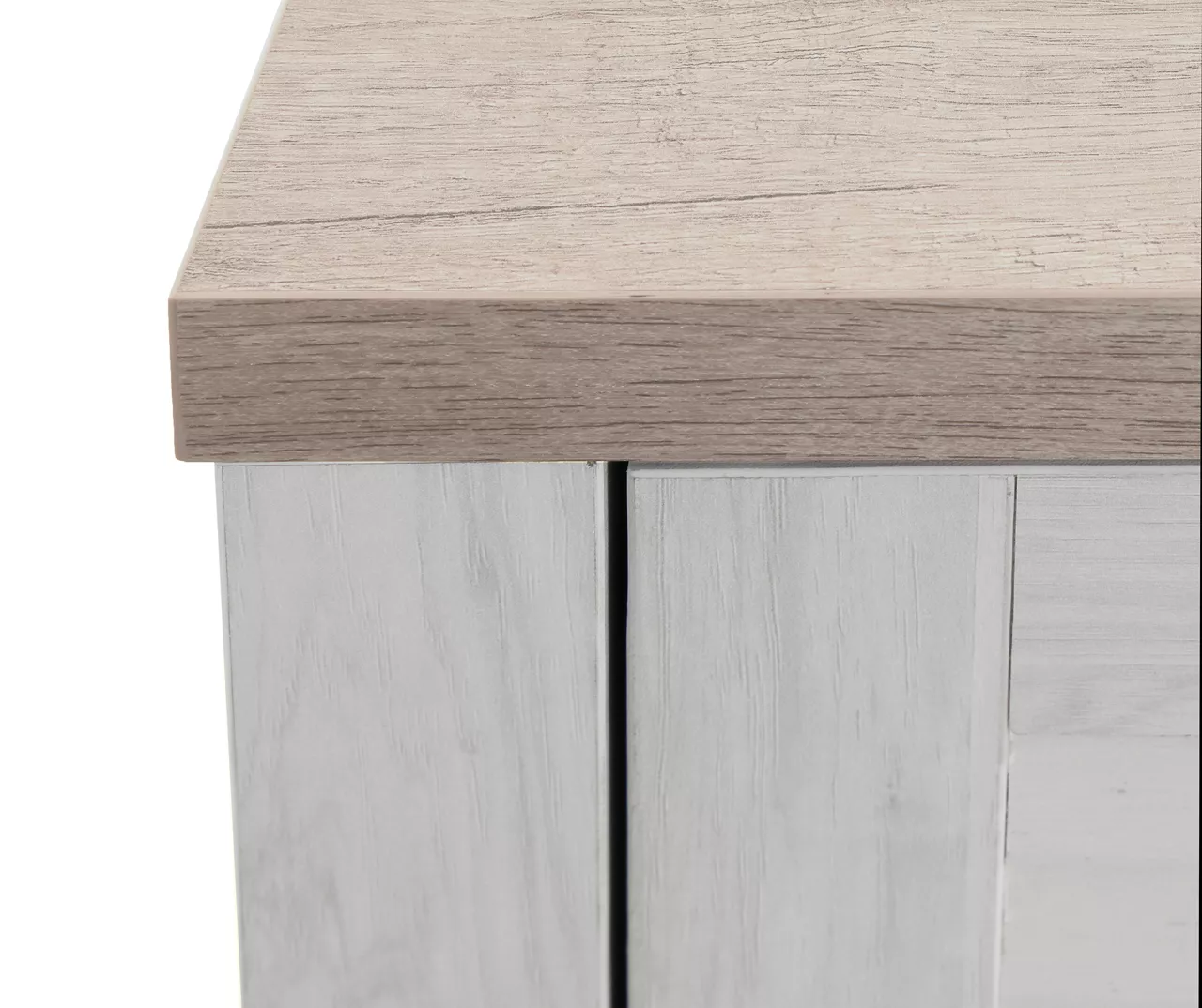 54" 2-Tone Shutter Door Electric Fireplace Console 54" 2-Tone Shutter Door Electric Fireplace Console -Home Furniture Store 810571321 2