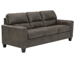 Signature Design By Ashley Navi Faux Leather Sofa -Home Furniture Store 810587443 1