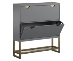 CosmoLiving Brielle Entryway Shoe Storage Cabinet -Home Furniture Store 810589010 4