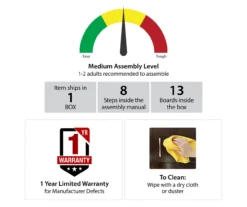 CosmoLiving Westerleigh Lift Top Desk -Home Furniture Store 810589031 2