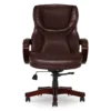 Conway Brown Big & Tall Bonded Leather Office Chair 1 Conway Brown Big & Tall Bonded Leather Office Chair -Home Furniture Store 810590315 3