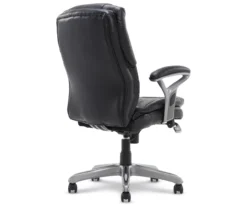 Anniston Black Bonded Leather Office Chair -Home Furniture Store 810590373 5